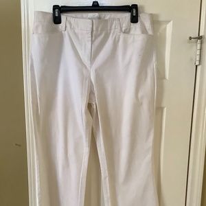 New York and Company White  Pants